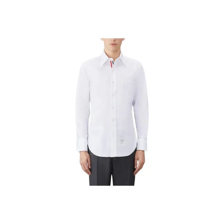 Thom Browne SS21 Long Sleeve Oxford Shirt 0079