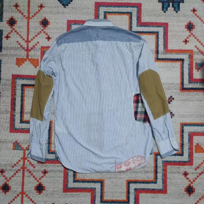 Junya Watanabe Junya Watanabe Vintage Patchwork Shirt Size US S / EU 44-46 / 1 - 2 Thumbnail