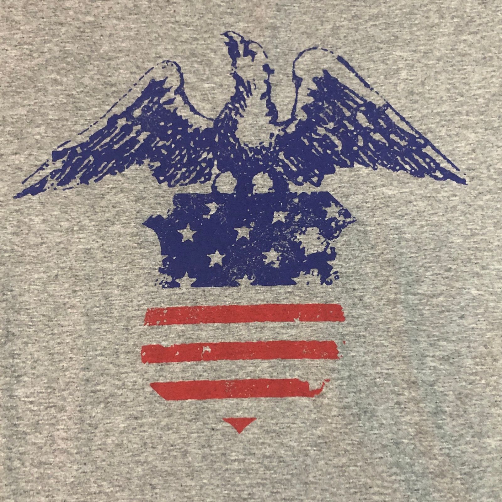 Other American USA Eagle Badge Graphic Tee Shirt Stars Retro Size US XXL / EU 58 / 5 - 2 Thumbnail
