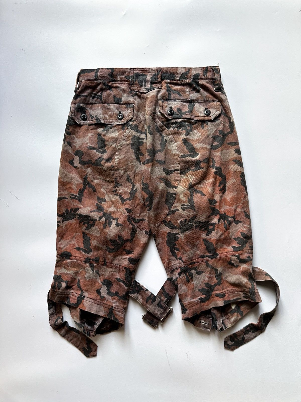 Le Grande Bleu (L.G.B.) 1990s MILKBOY by Hitomi Okawa Removable Camo Multi Zip Pants Size US 31 - 5 Thumbnail