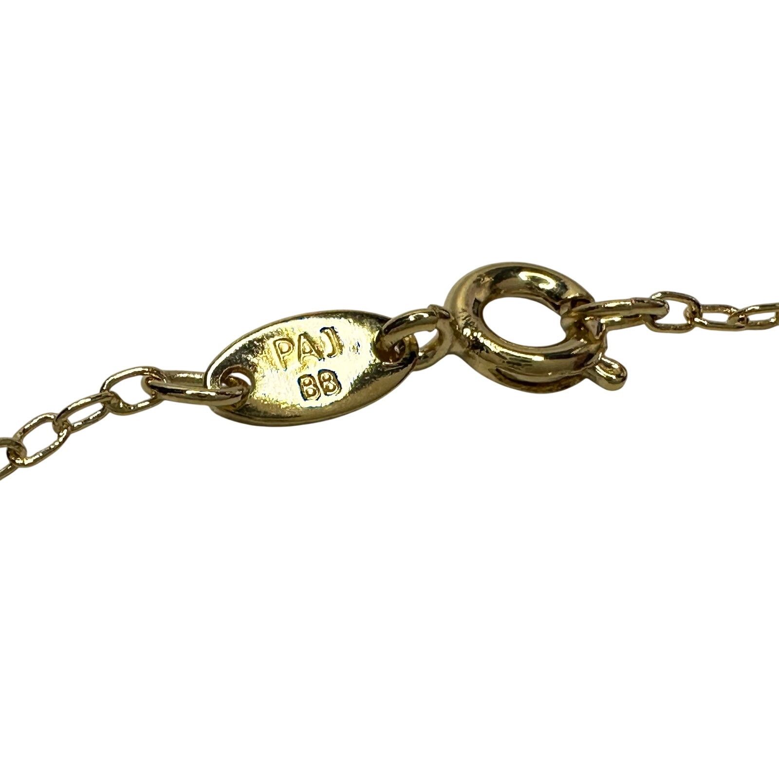 Other Pretty 18kt Gold Plated Topaz and Zirconia Swirl Necklace Size ONE SIZE - 12 Thumbnail