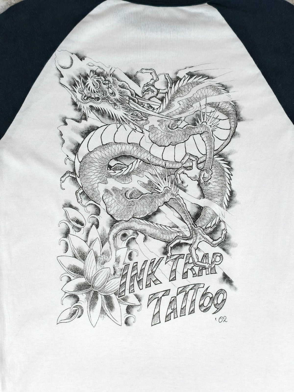 Vintage Rare Design Ink Trap Tatto Long Sleeve T-Shirt Size US M / EU 48-50 / 2 - 8 Thumbnail