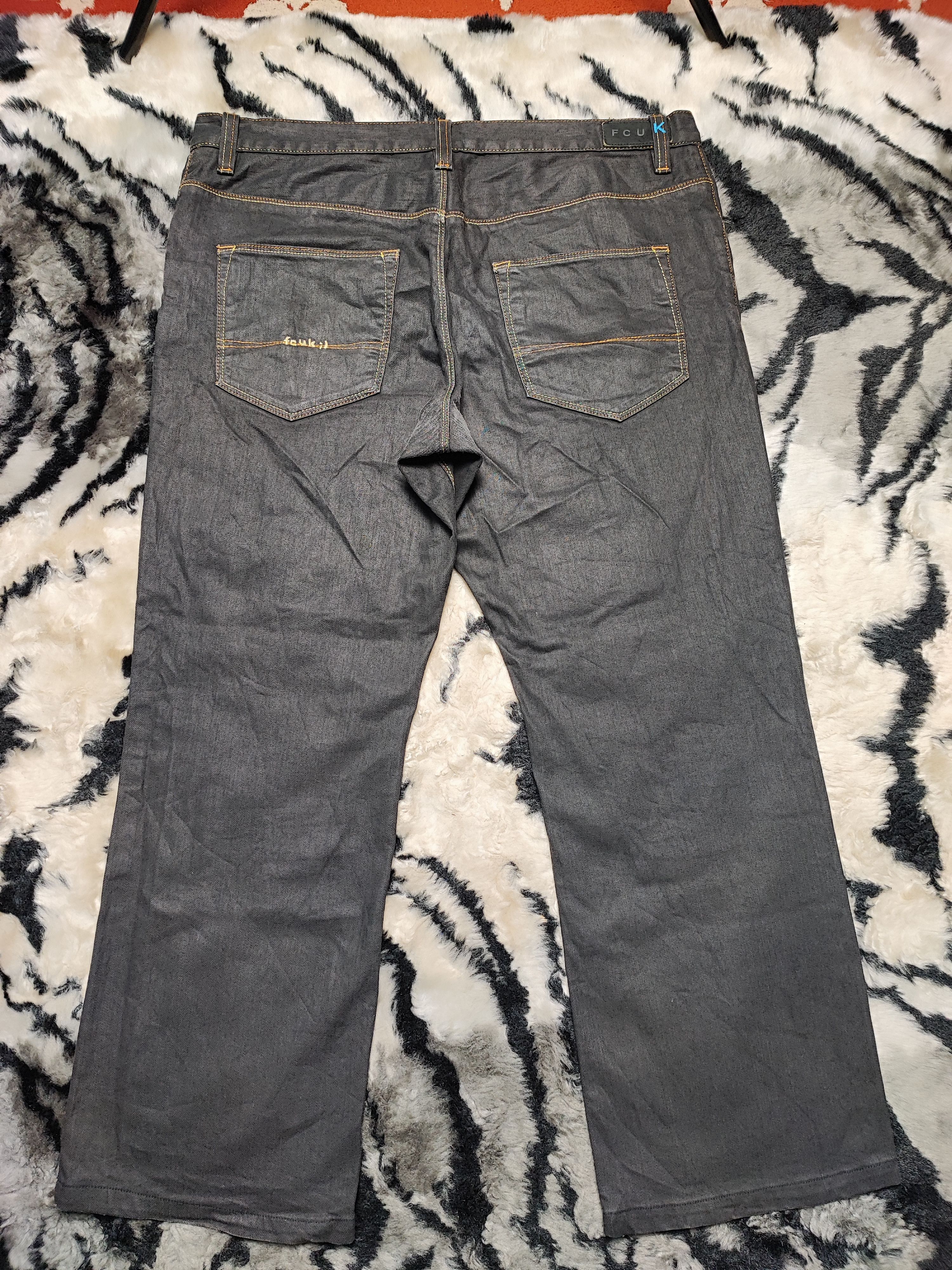 FCUK × If Six Was Nine × Le Grande Bleu (L.G.B.) FCUK Baggy Jeans Size US 38 / EU 54 - 14 Thumbnail