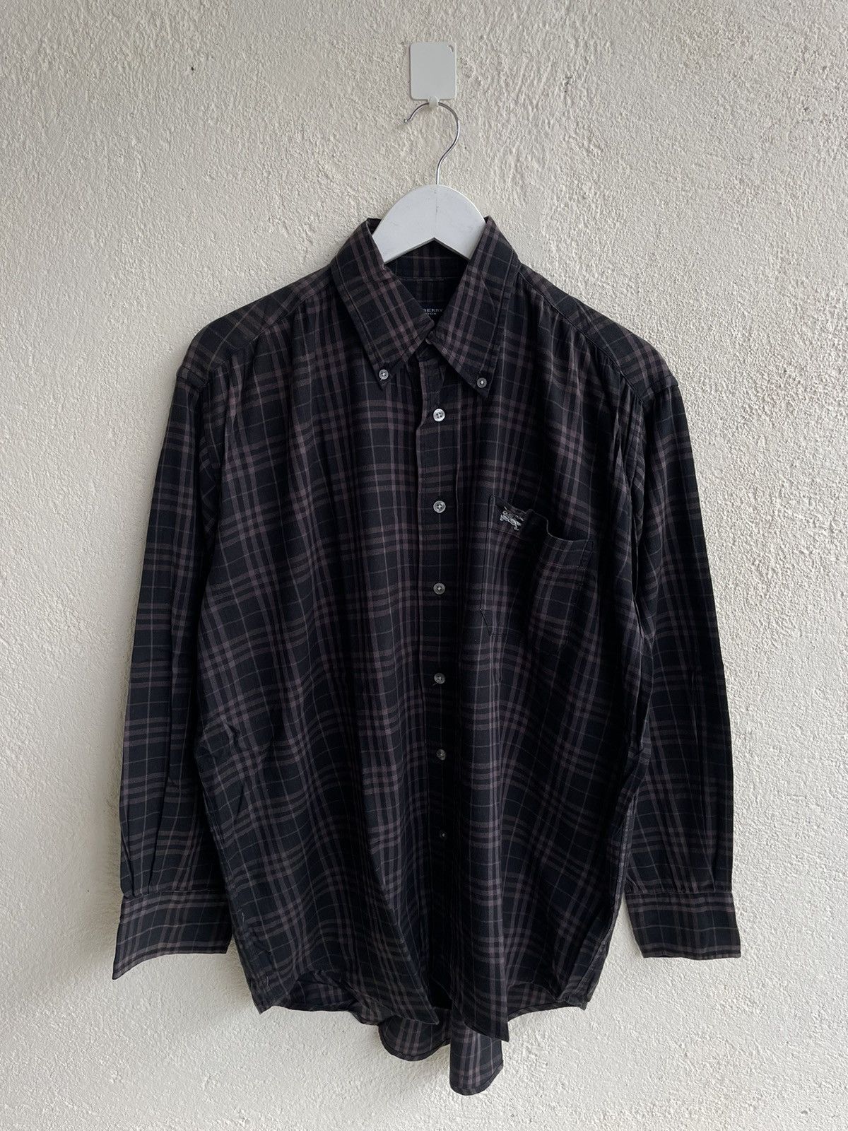 Burberry Vintage burberry black novacheck shirt Size US XL / EU 56 / 4 - 1 Thumbnail