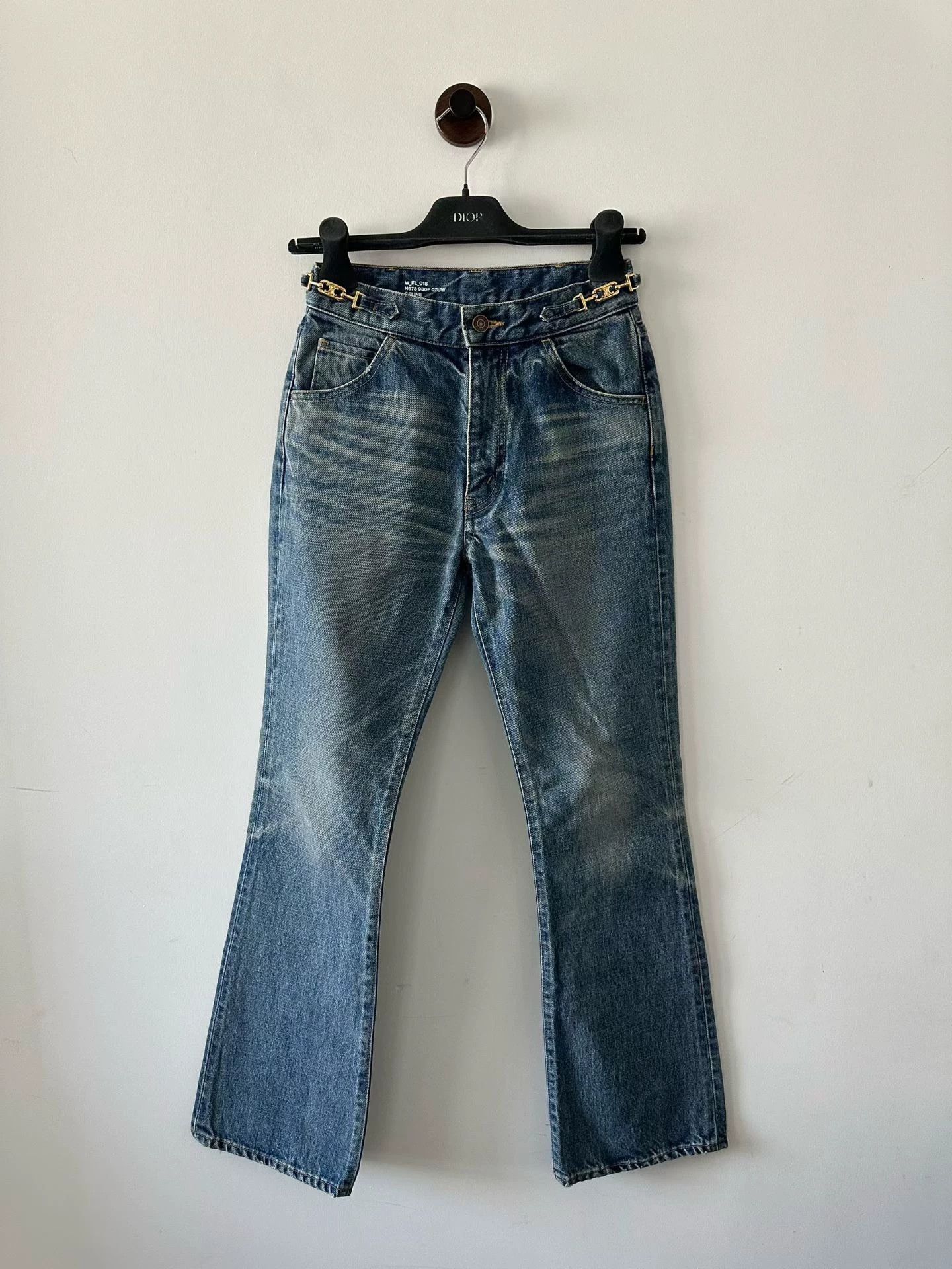 Celine Celine Dylan Triomphe Jeans 25 98 new Size 25" / US 0 / IT 36 - 1 Thumbnail