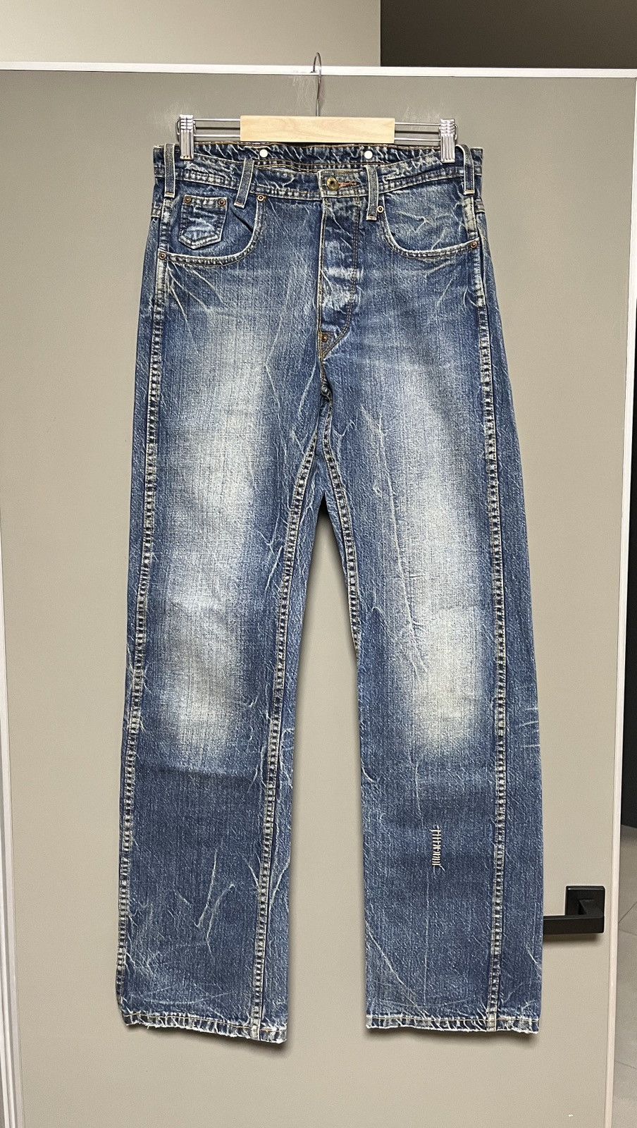 Lee Lee 101 131 Cowboy 30’s Repro Buckle Back Sanforized Jeans Size US 28 / EU 44 - 1 Thumbnail