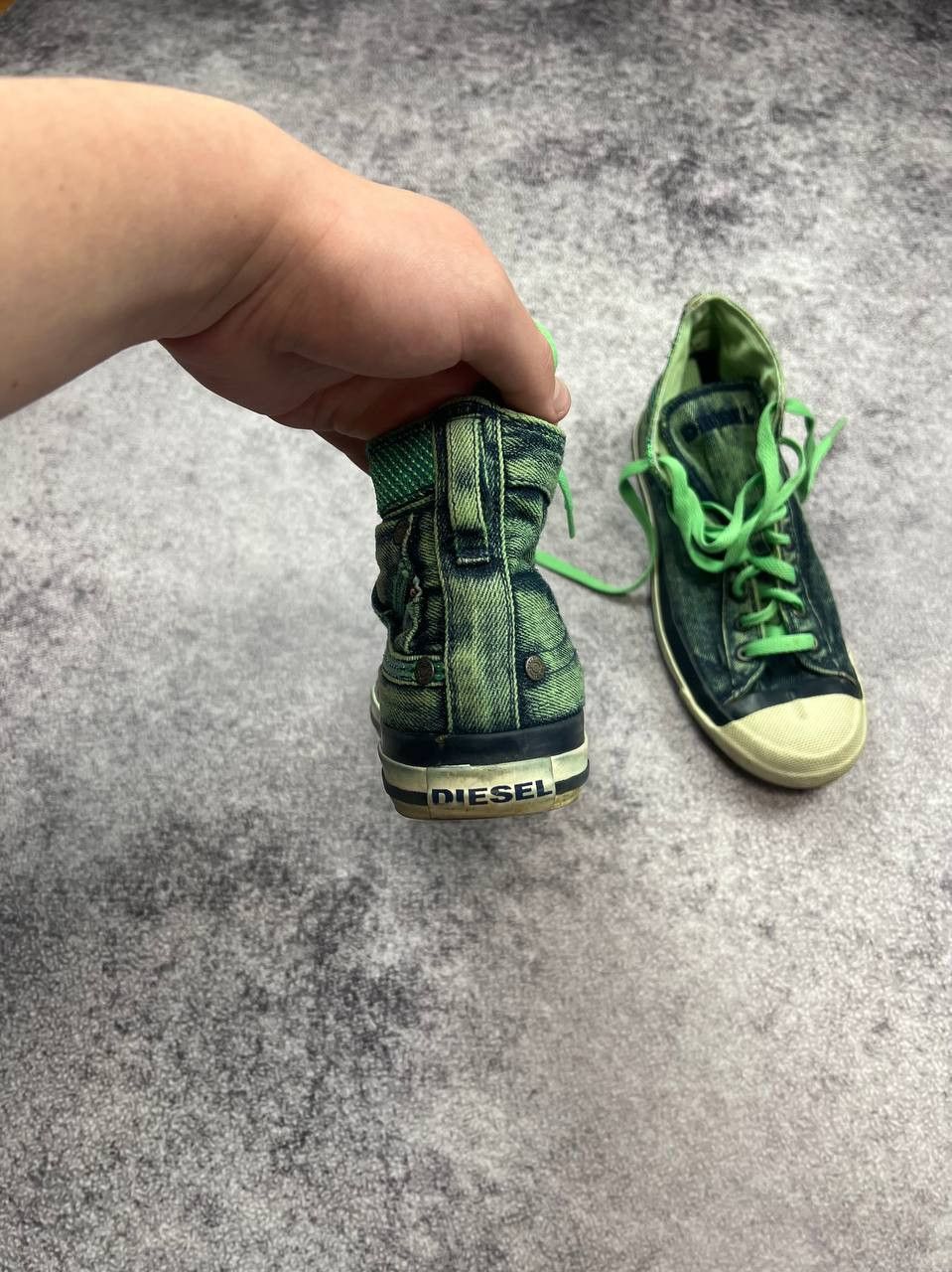 Diesel Vintage Diesel High Sneakers Avant Garde Opium Size US 5.5 / EU 38 - 6 Thumbnail