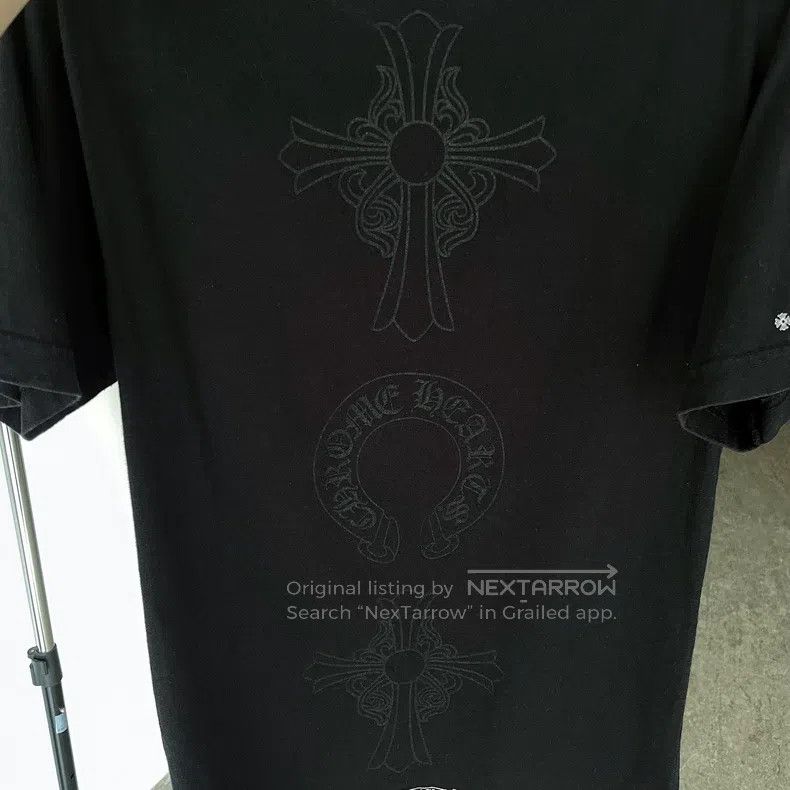 Chrome Hearts CHROME HEARTS Size S Three-element short sleeve with dark s Size US S / EU 44-46 / 1 - 5 Thumbnail