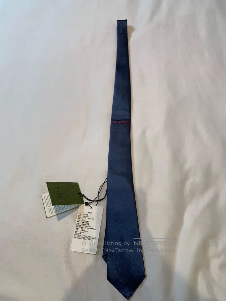 Gucci Gucci Logo tie Size ONE SIZE - 3 Thumbnail