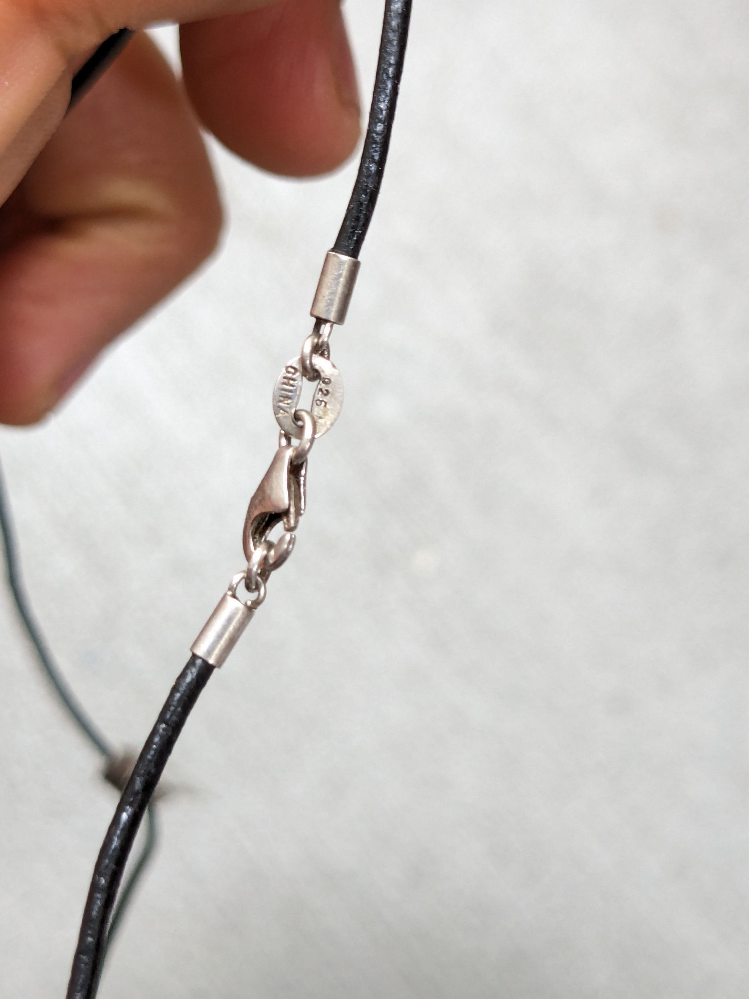 Other Vintage Sterling Silver Feather Necklace Navajo 17" Y2K Size ONE SIZE - 6 Thumbnail