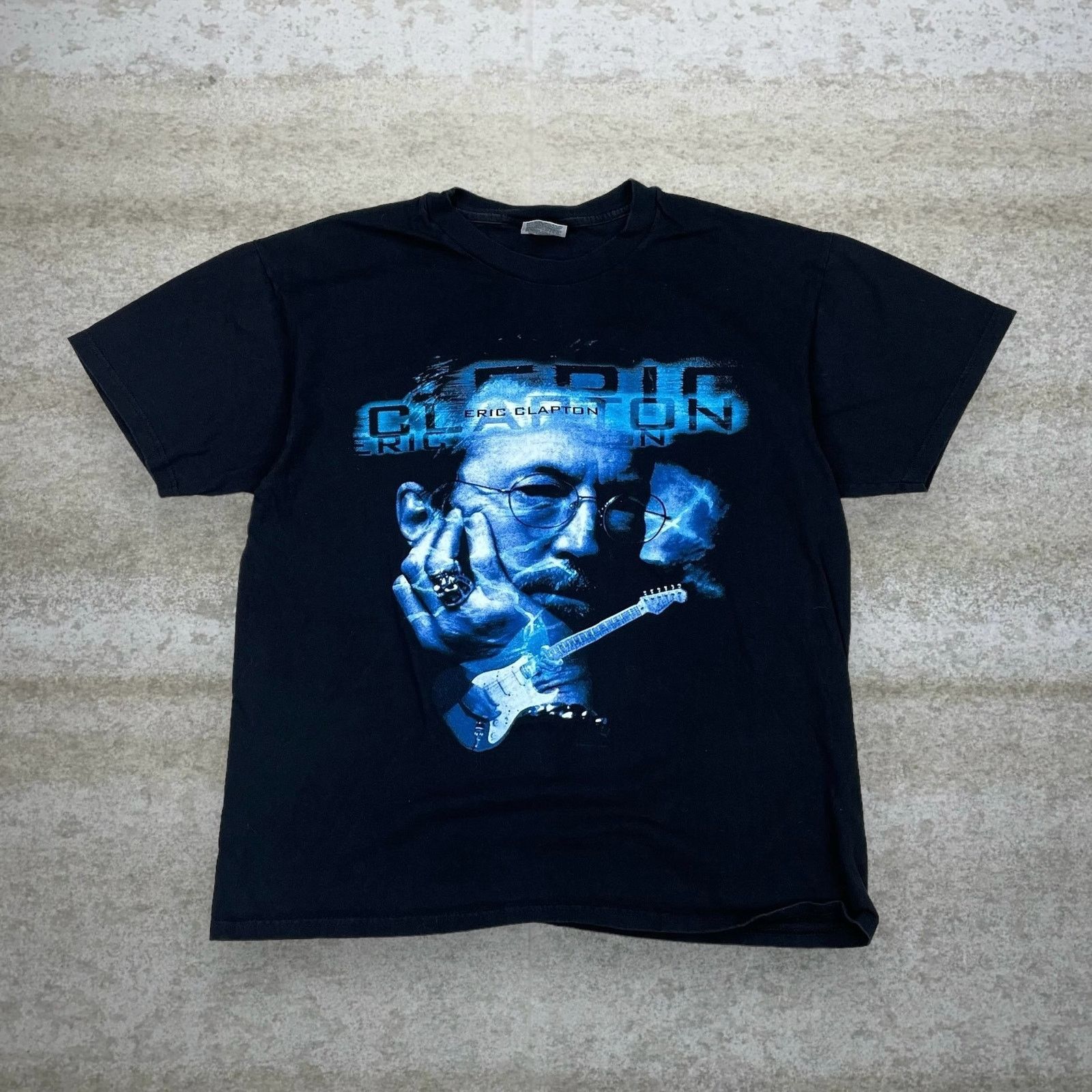 Band Tees × Vintage Vintage 90s George Harrison with Eric