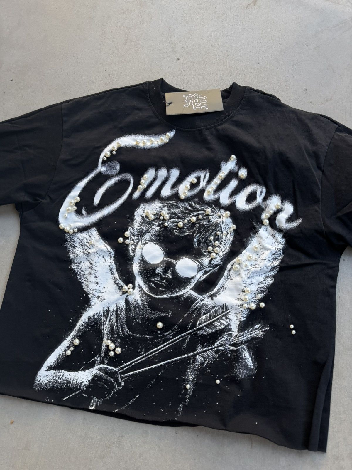 Other Mixed Emotions Pearl Logo Tee Black Size Small NWT Size US S / EU 44-46 / 1 - 3 Thumbnail
