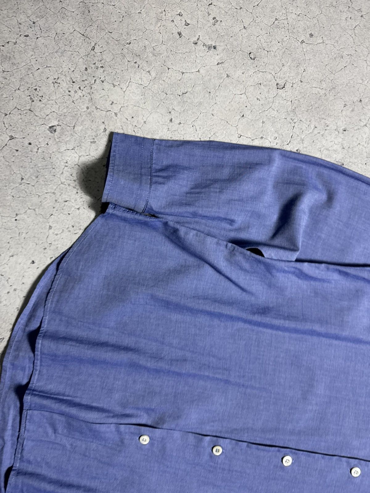 Prada Prada Milano Luxury Button Up Shirt Size 41 Vintage Size US L / EU 52-54 / 3 - 3 Thumbnail