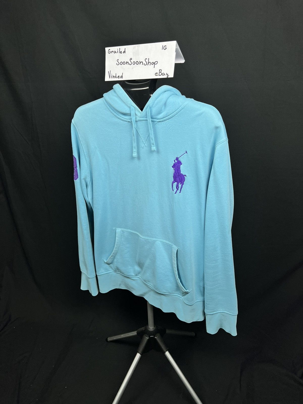 Polo Ralph Lauren × Ralph Lauren × Vintage Polo Ralph Lauren big horse hoodie Size US L / EU 52-54 / 3 - 1 Thumbnail