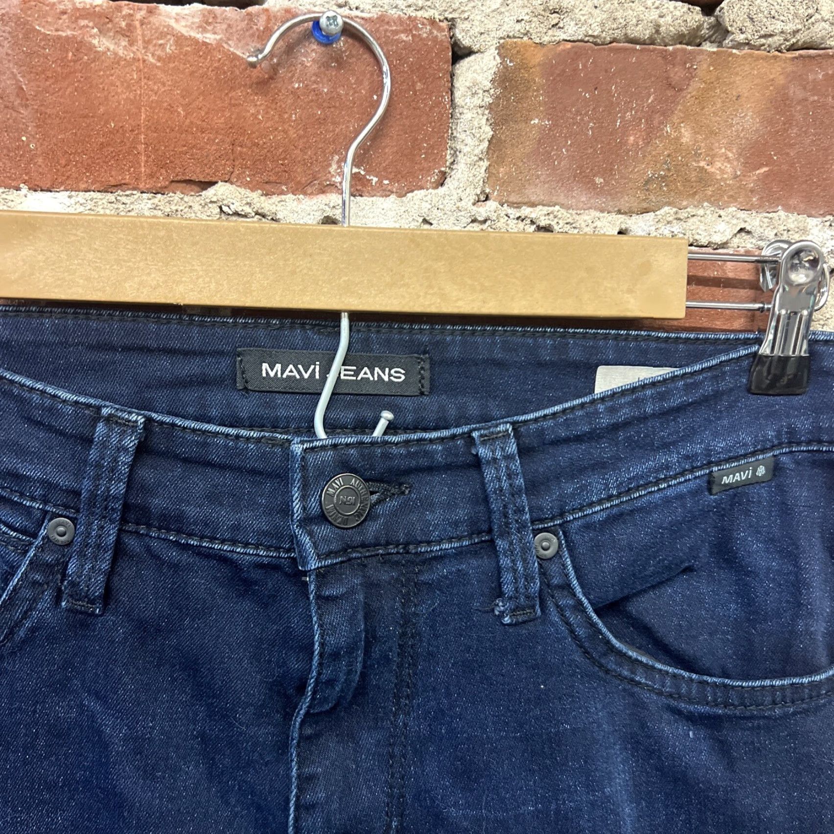 Mavi Mavi Jake Slim Leg Jeans Men 31x30 Blue Denim Stretch Slim Mid 10-12 Regular 5-Pocket Brand: Mavi Jake Straight 30 In Inseam Men Size US 31 - 2 Thumbnail