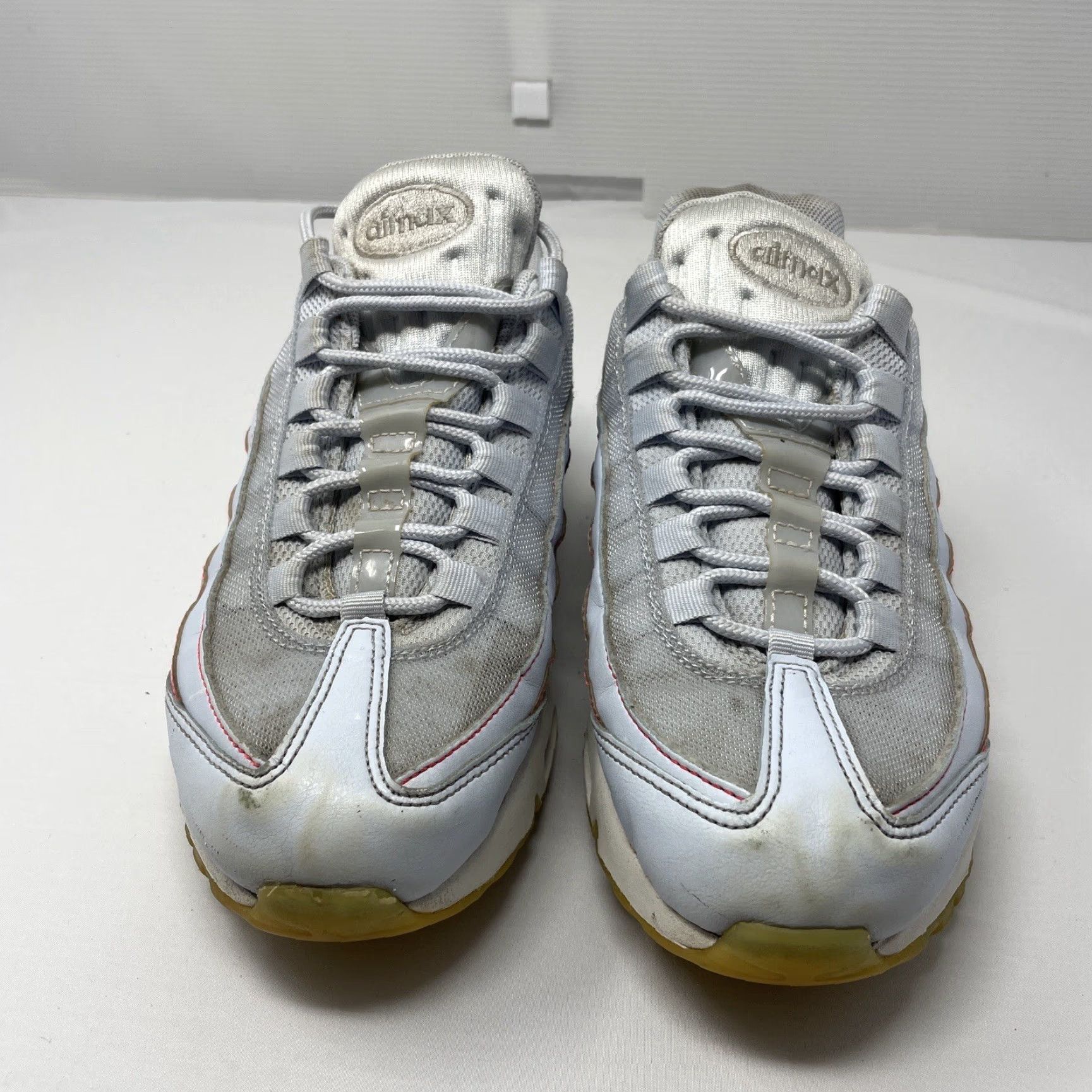 Nike Nike Air Max 95 SE Womens 8 White Blue Summit 400 918413 Athletic Shoes Size US 7 / IT 37 - 5 Thumbnail