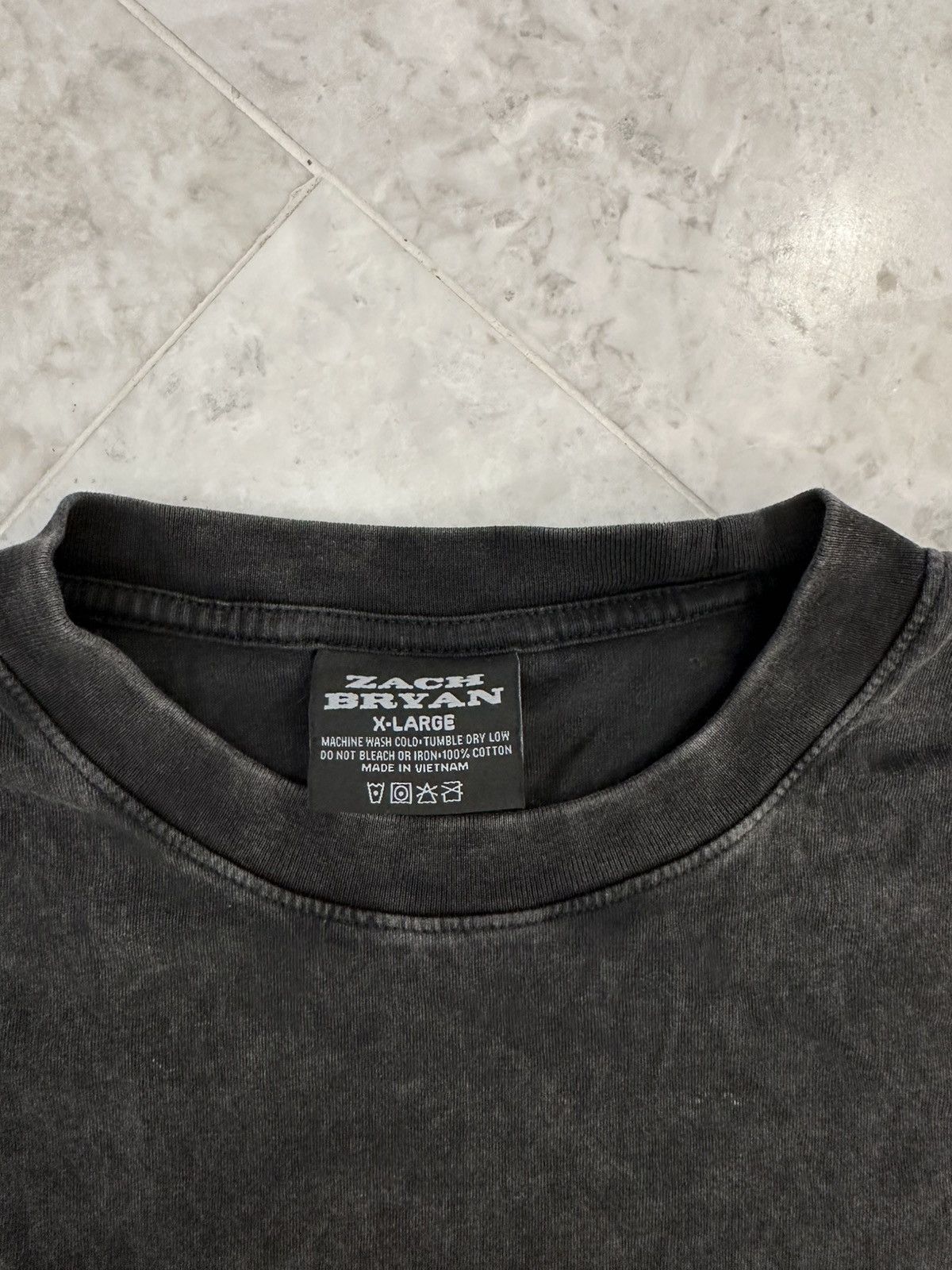 Other Zach Bryan Burn Burn Burn World Tour 2023 Tee Vintage Wash Size US XL / EU 56 / 4 - 6 Thumbnail