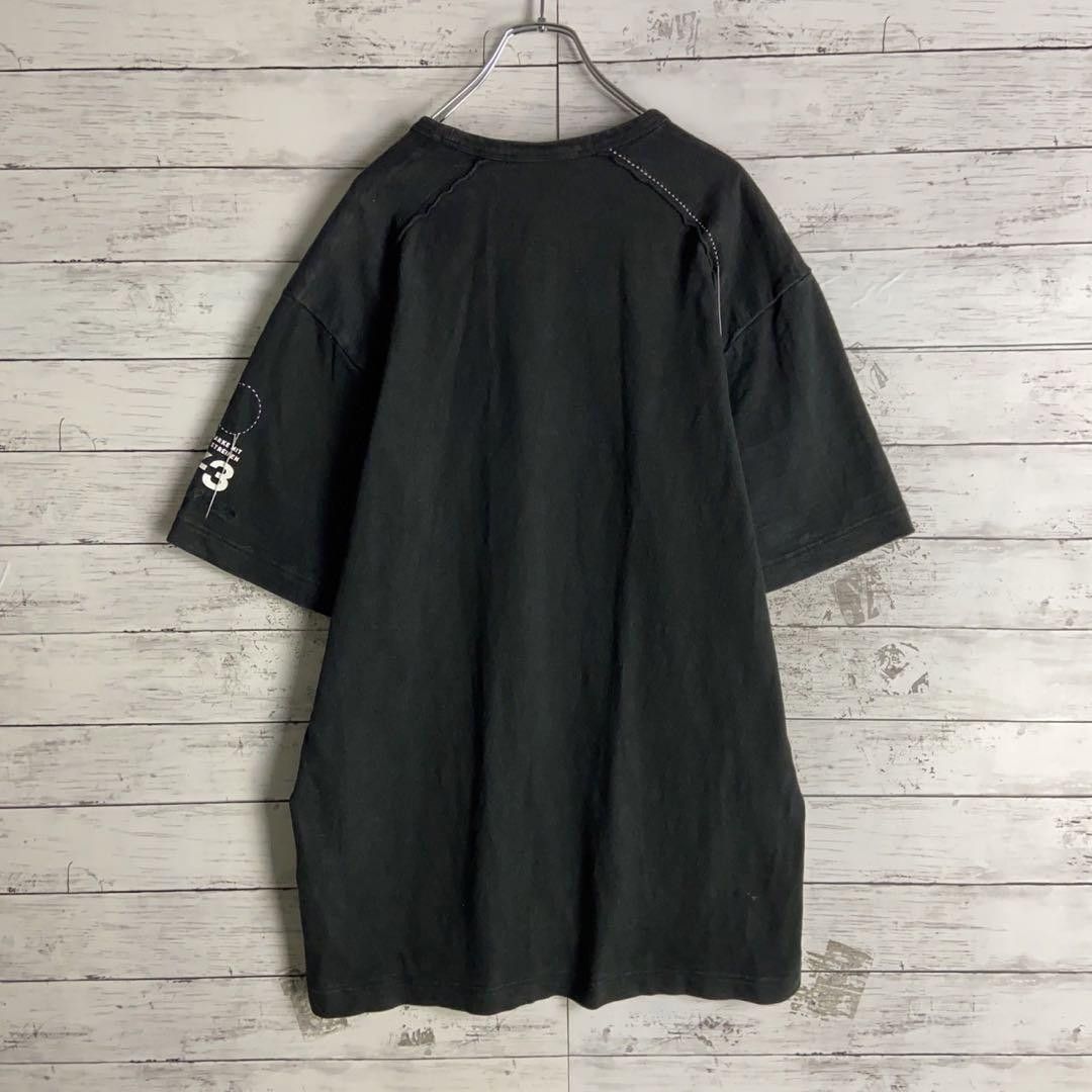 Yohji Yamamoto yohji yamamoto pour homme Y-3 arm logo super thick t-shirt Size US L / EU 52-54 / 3 - 5 Thumbnail