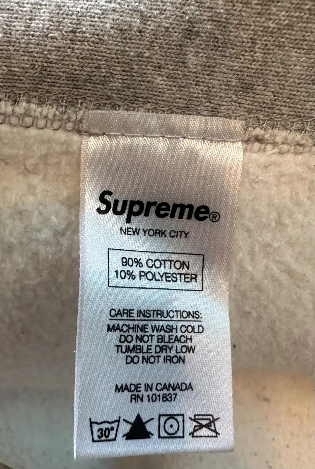 Supreme Supreme Box Logo Crewneck (FW15) Size US M / EU 48-50 / 2 - 4 Thumbnail