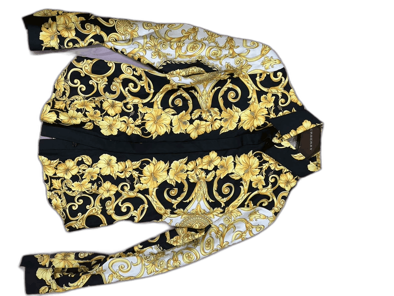 Versace Versace Vintage Pattern Button Up Shirt - dmc Size M / US 6-8 / IT 42-44 - 1 Thumbnail