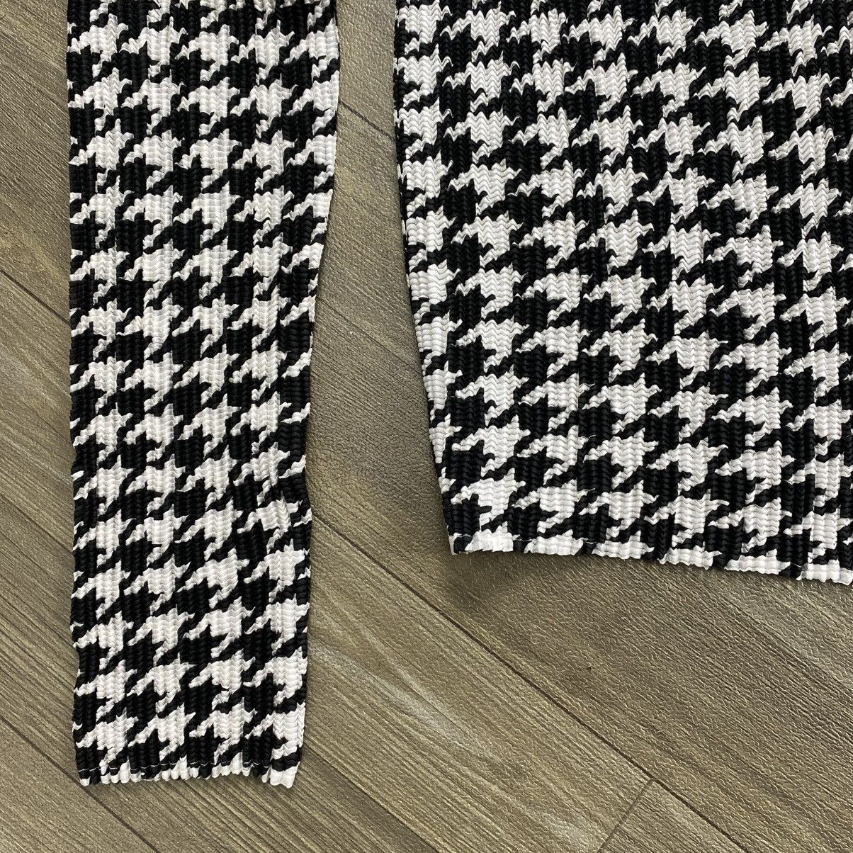 Issey Miyake Pleats Please Issey Miyake Specchio Houndstooth Cardigans Size XS / US 0-2 / IT 36-38 - 5 Thumbnail