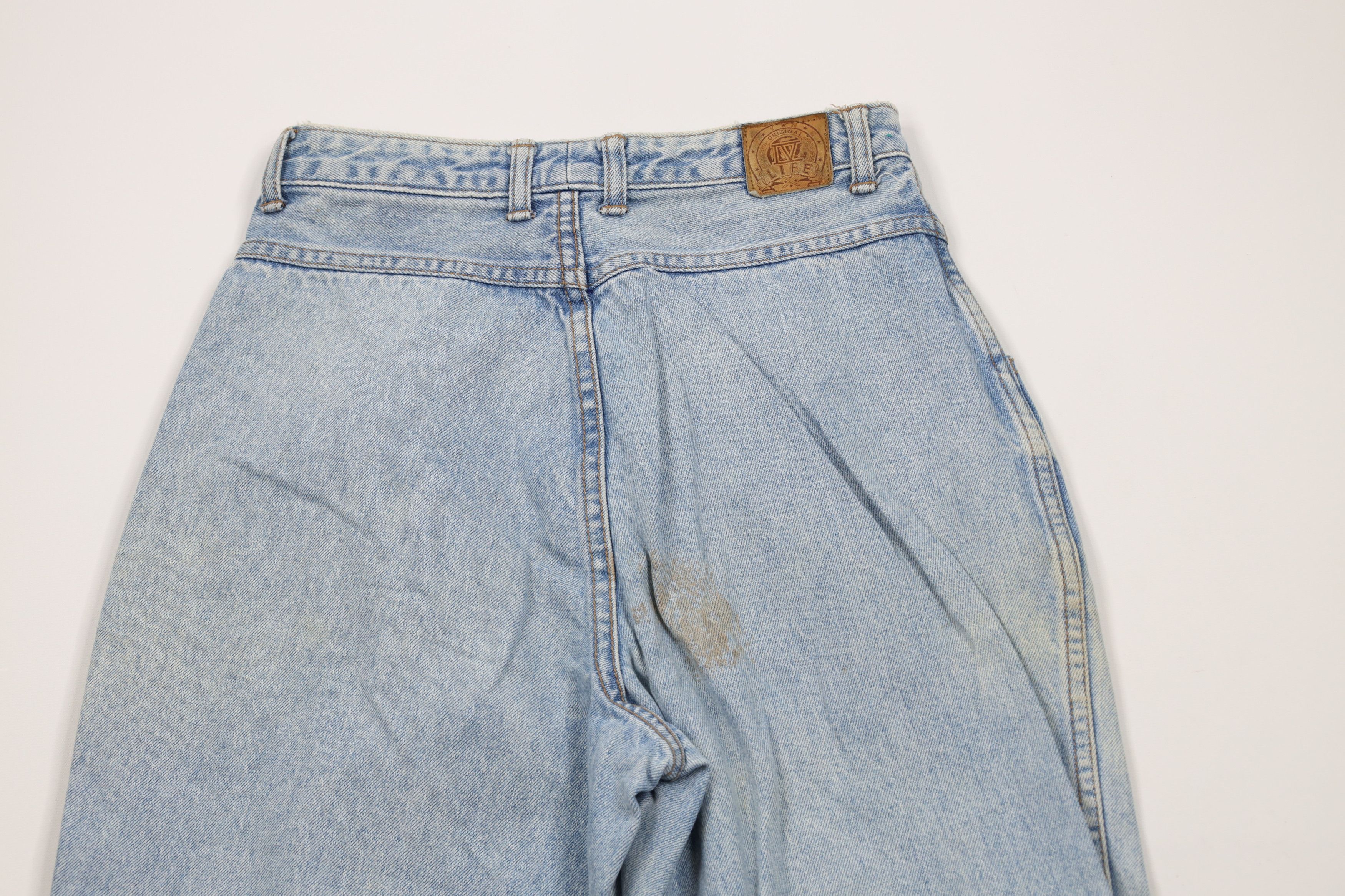 Vintage Vintage 90s Streetwear High Waist Tapered Leg Denim Jeans Size 28" / US 6 / IT 42 - 12 Thumbnail