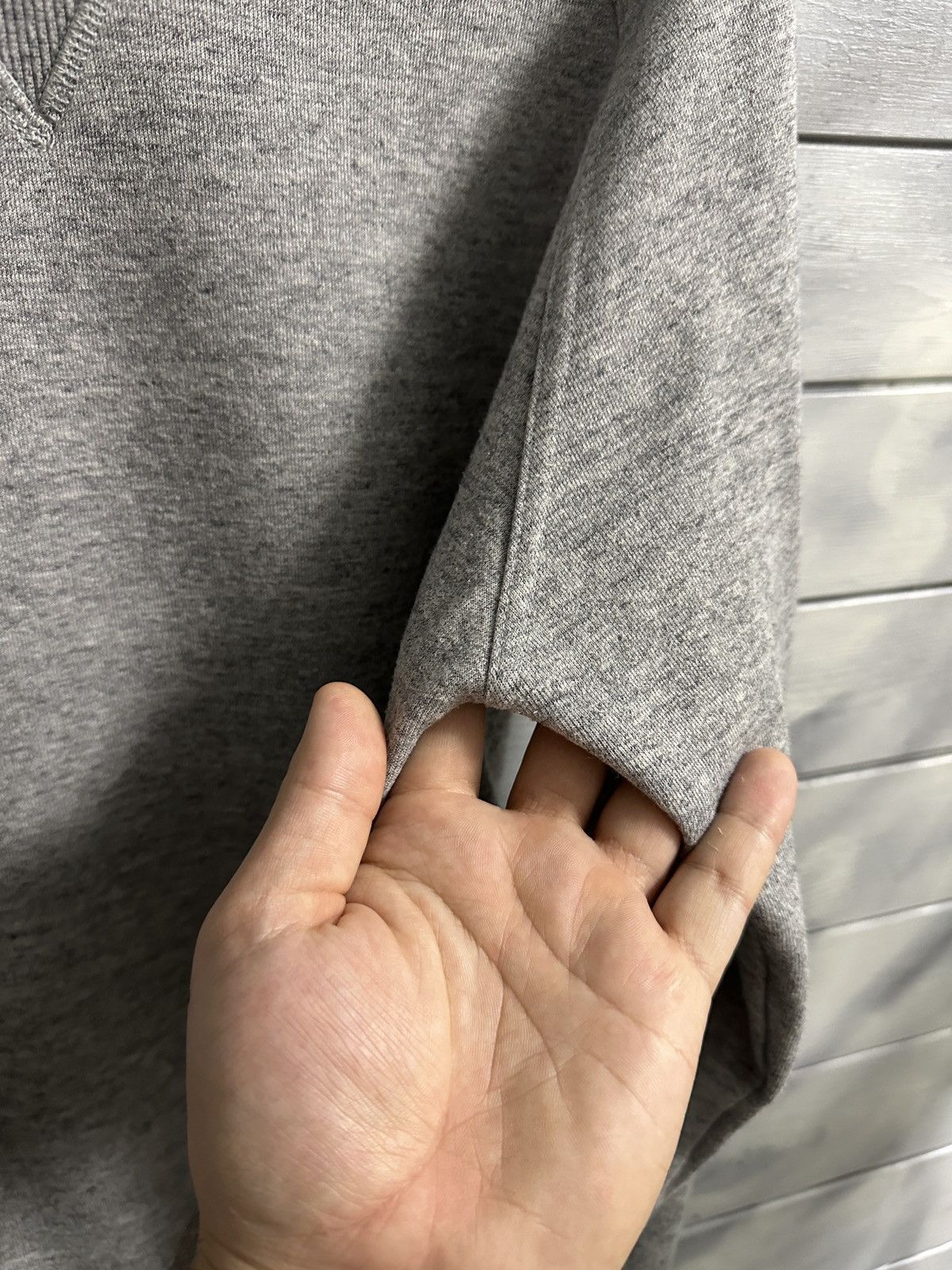 Suitsupply Luxury Sweatshirt Suitsupply Size M Color Grey Size US M / EU 48-50 / 2 - 4 Thumbnail