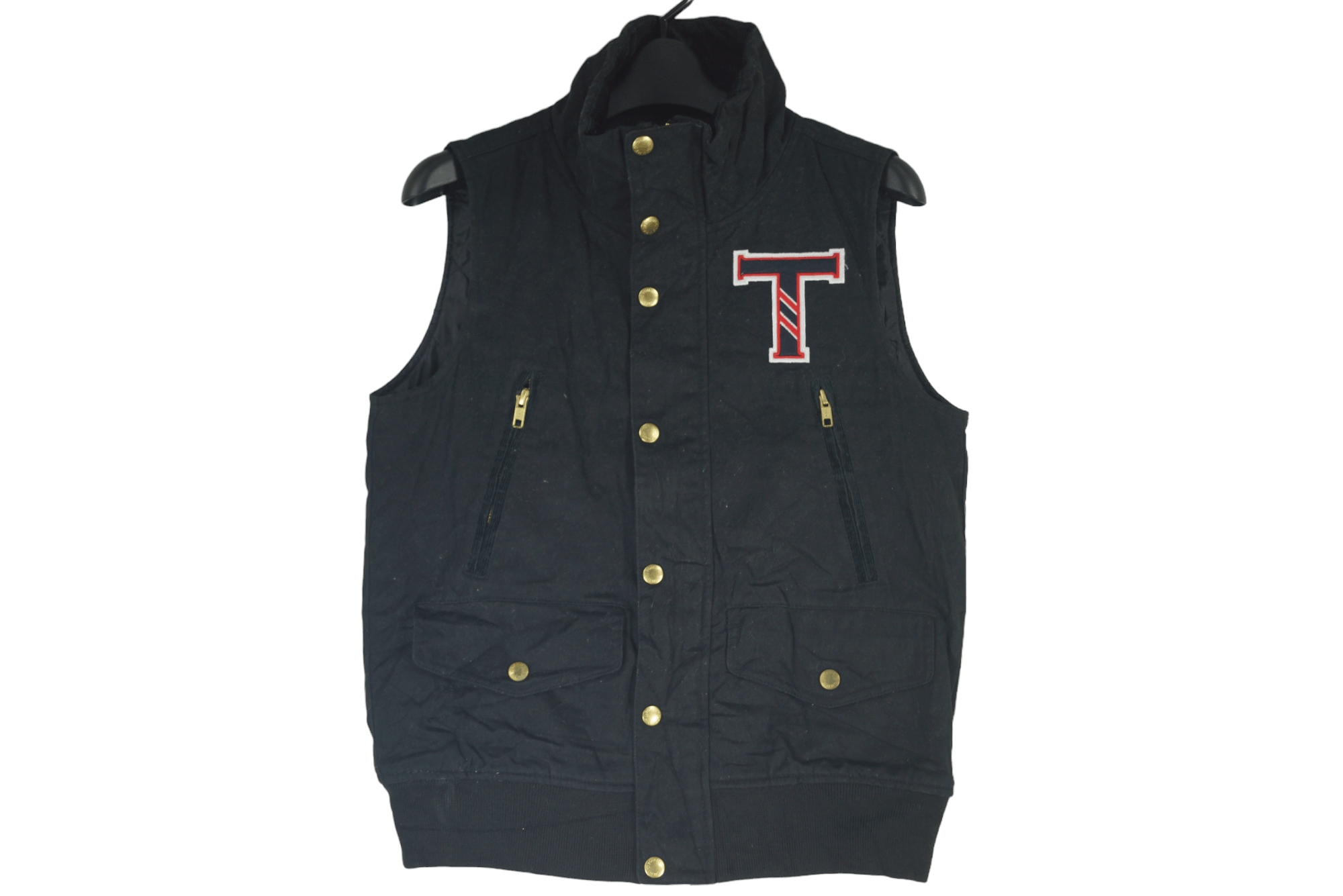 Tommy Jeans × Vintage Tommy Vest Logo T Nice Design Size US S / EU 44-46 / 1 - 1 Thumbnail