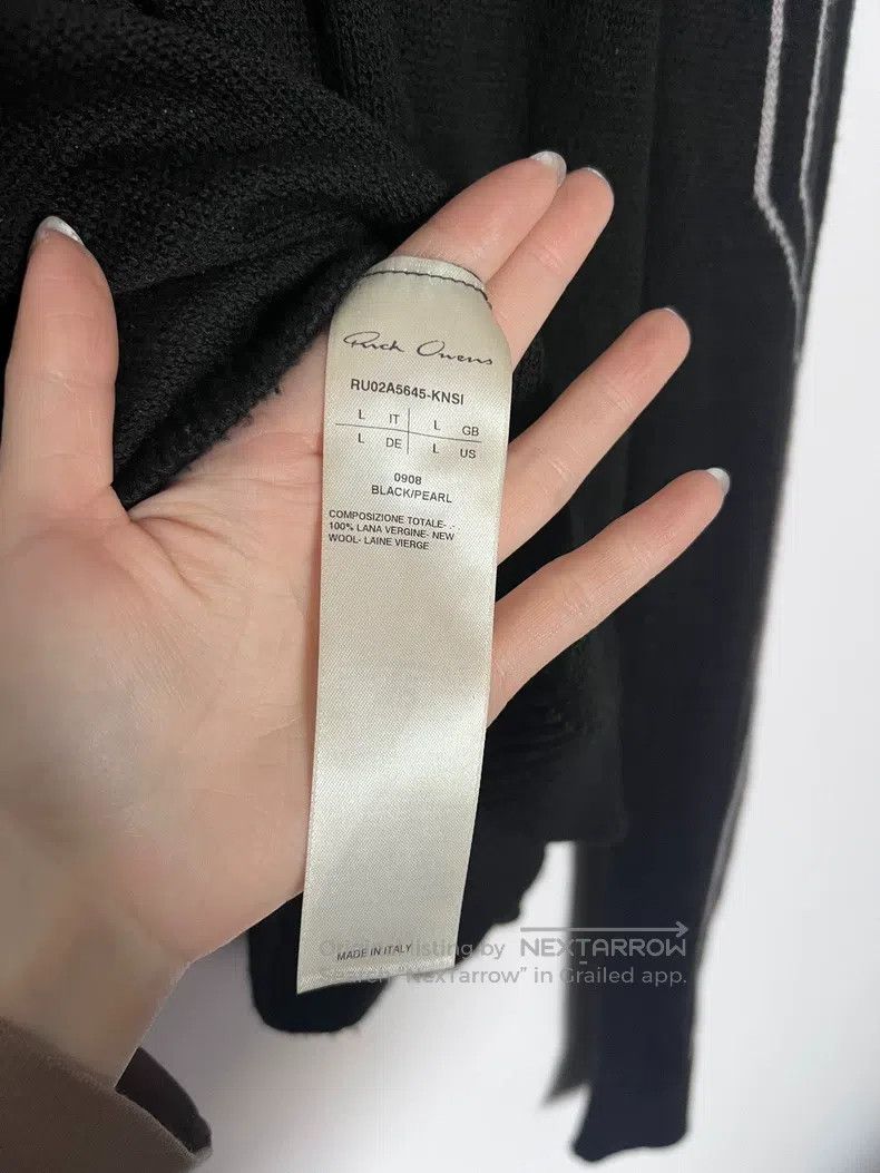 Rick Owens Rick Owens Classic New Black Half Turtleneck Undershirt Sw Size US L / EU 52-54 / 3 - 3 Thumbnail
