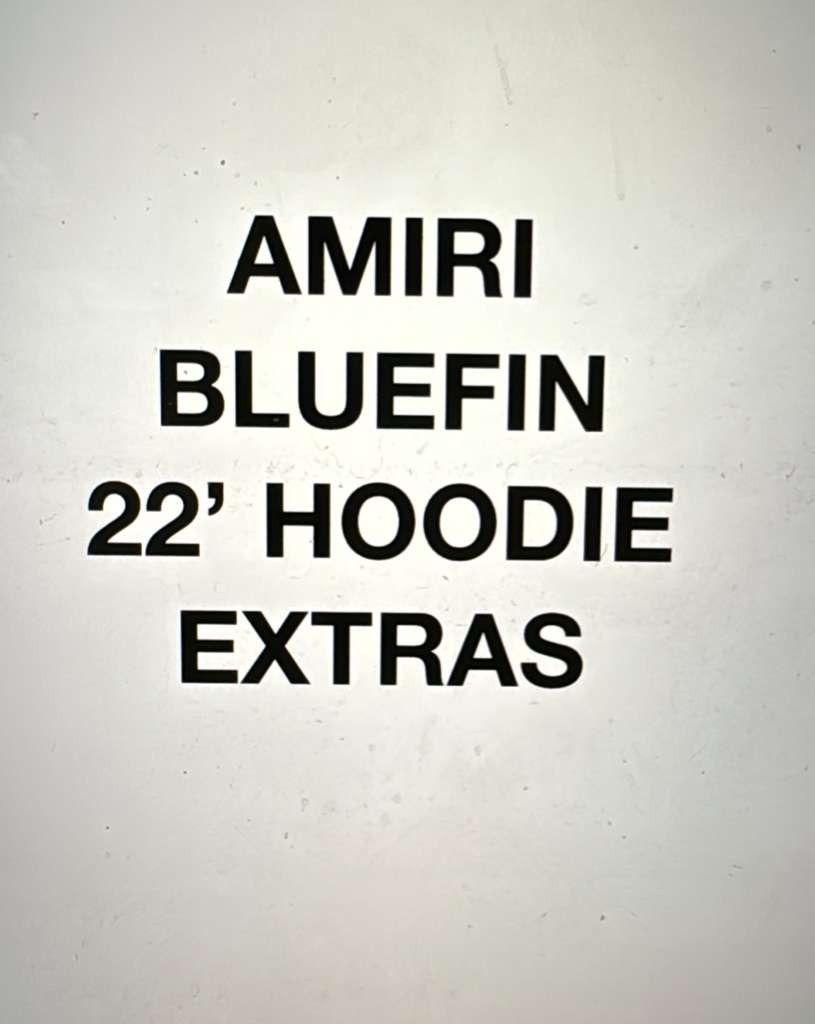 Amiri o1rshd1 Q:3 / Amiri 22 Hoodie in Bluefin Size US XL / EU 56 / 4 - 22 Thumbnail