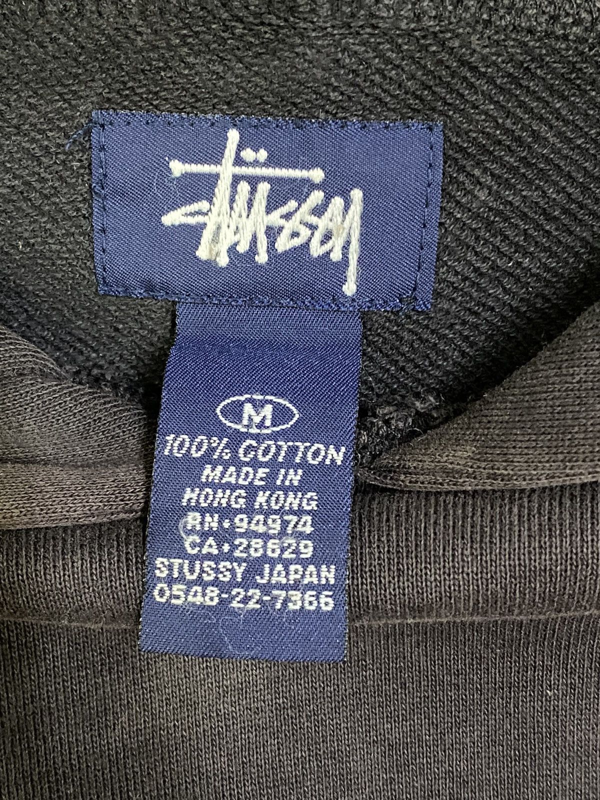 Stussy 💥STUSSY BASIC SPELL OUT SUNFADED HOODIE Size US M / EU 48-50 / 2 - 15 Thumbnail