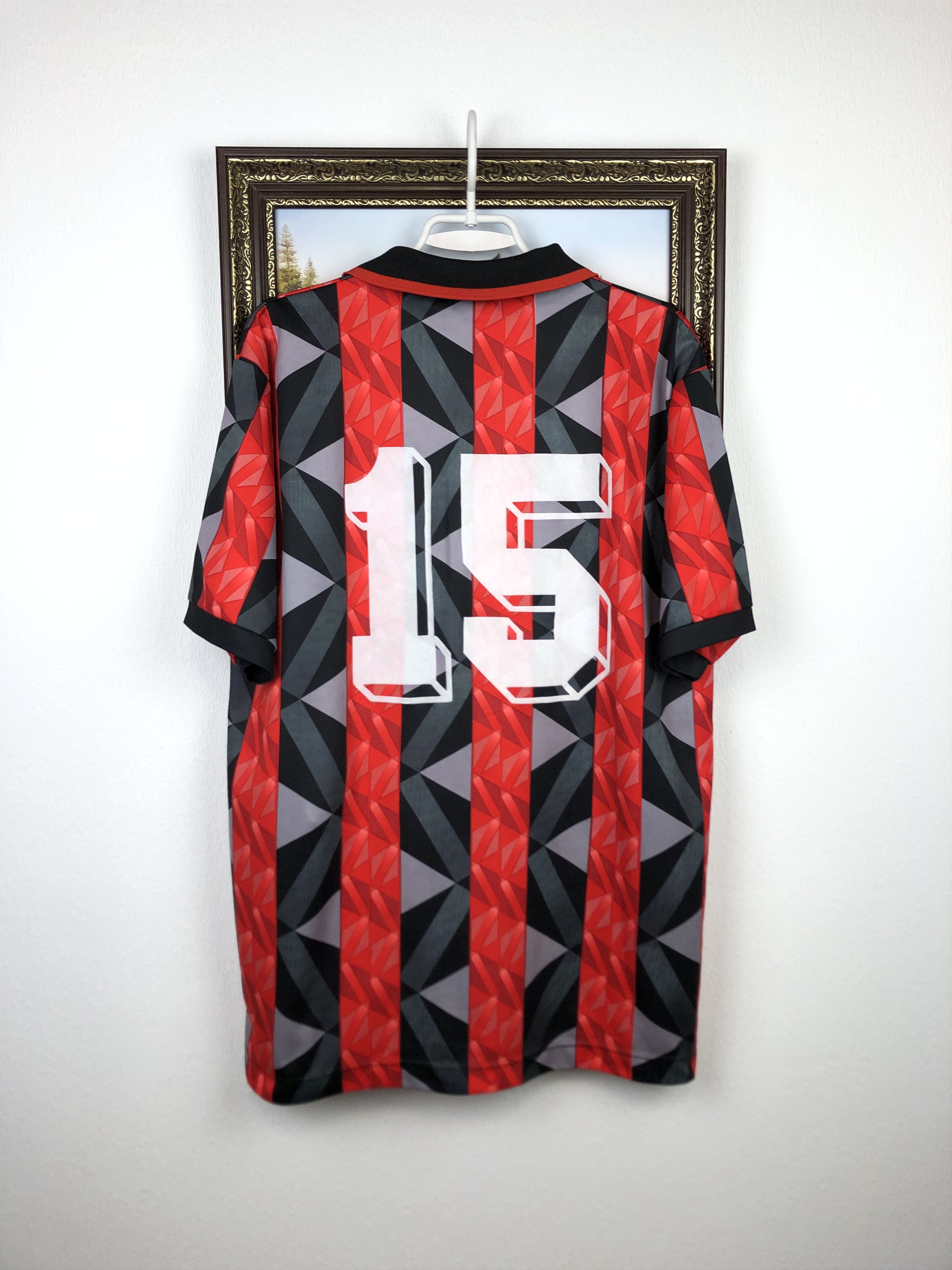 Vintage Nice 1994 Home Football Shirt Soccer Jersey Template Size US L / EU 52-54 / 3 - 9 Thumbnail