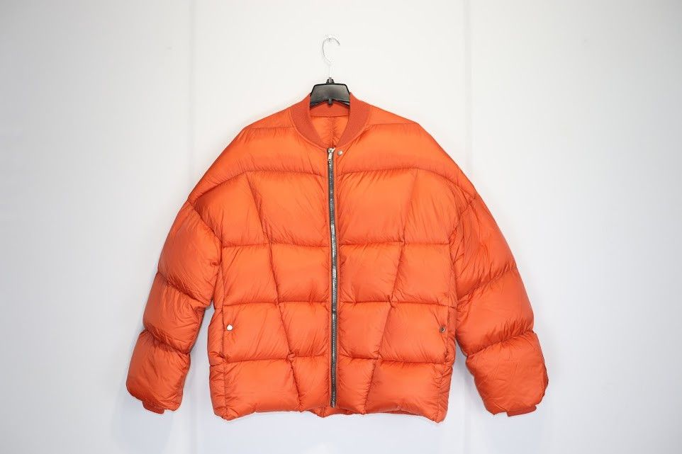 Rick Owens o1rshd1 Flight Jacket in Orange Size US M / EU 48-50 / 2 - 1 Thumbnail