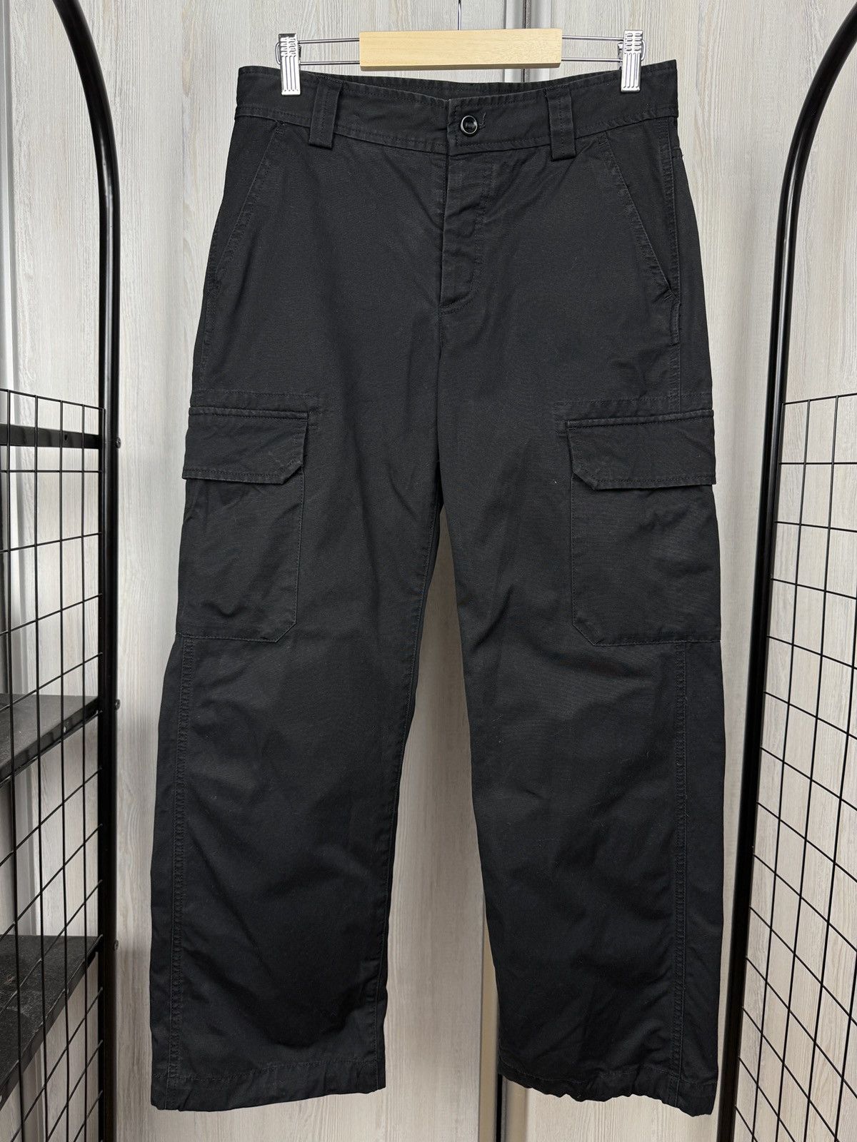 A.P.C. A.P.C x Jane B. Birkin Black cargo baggy pants Size 26" / US 2 / IT 38 - 2 Thumbnail