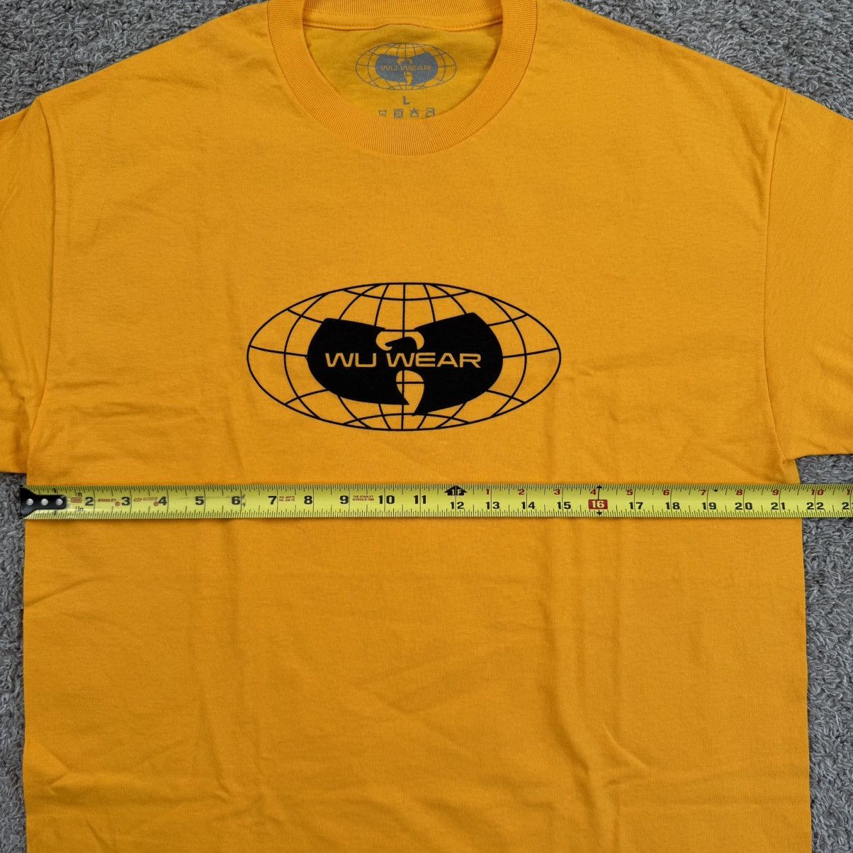 Wu-Tang Clan 🔴Wu-Wear Shirt Size Large WuTang Yellow Rza Gza Wu-Tang Clan Size US L / EU 52-54 / 3 - 7 Thumbnail
