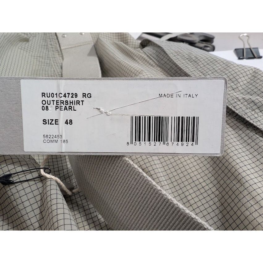 Rick Owens o1rshd1 Outershirt in Pearl Size US M / EU 48-50 / 2 - 17 Thumbnail