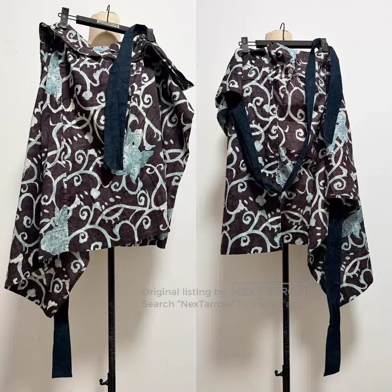Dries Van Noten Dries Van Noten Wrap-around Midi Skirt Size 35" - 5 Thumbnail