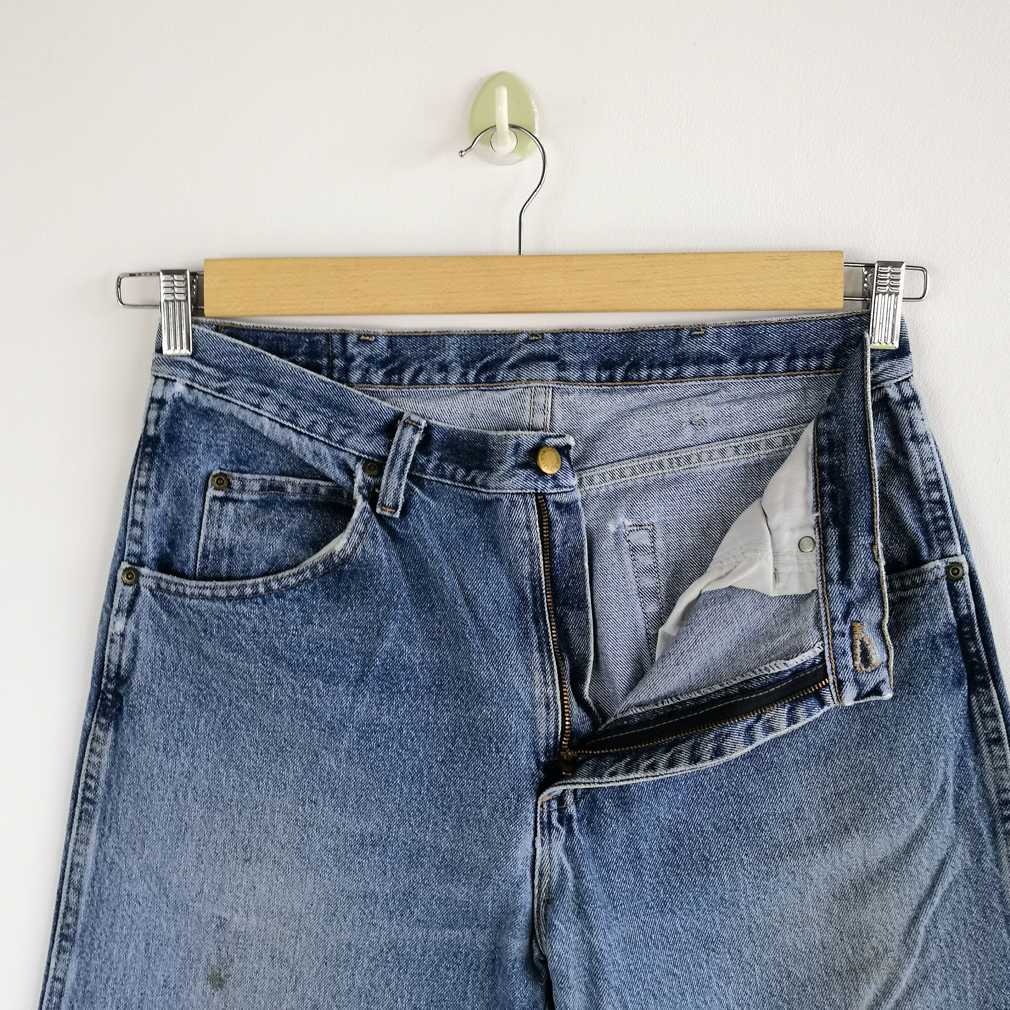 Wrangler Vintage Wrangler Light Wash Jeans Wrangler Dirty Faded Denim Size US 32 / EU 48 - 8 Thumbnail