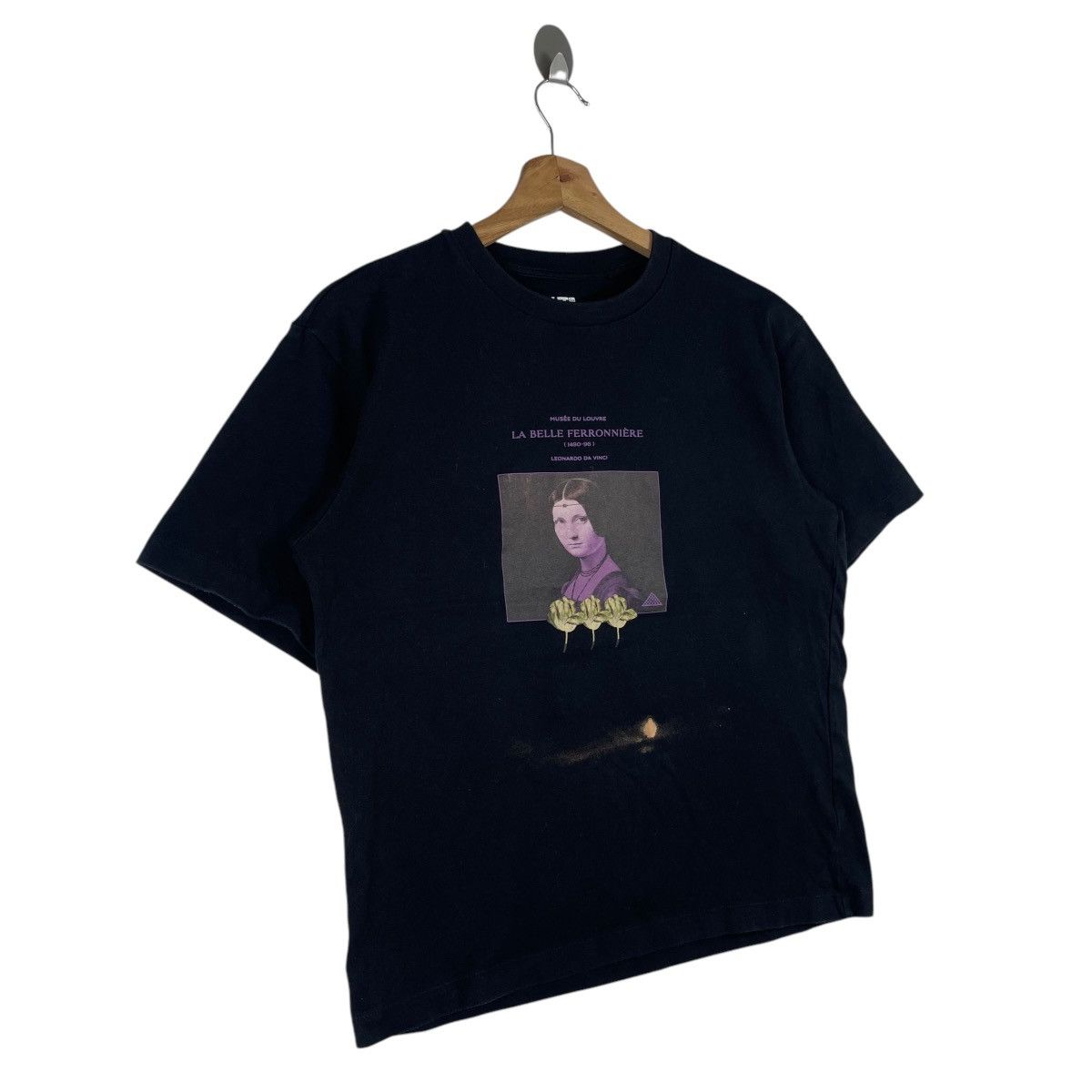 Japanese Brand × Vintage La Belle Ferronnière Louvre Potrait Art Tee Shirt Painting Size US M / EU 48-50 / 2 - 4 Thumbnail