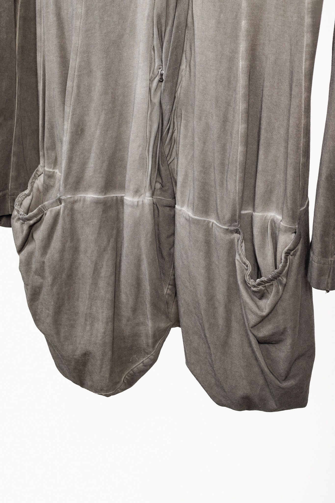 Rundholz Rundholz Distressed Brown Grey Ombre Rounded Hem Cardigan Size S / US 4 / IT 40 - 9 Thumbnail