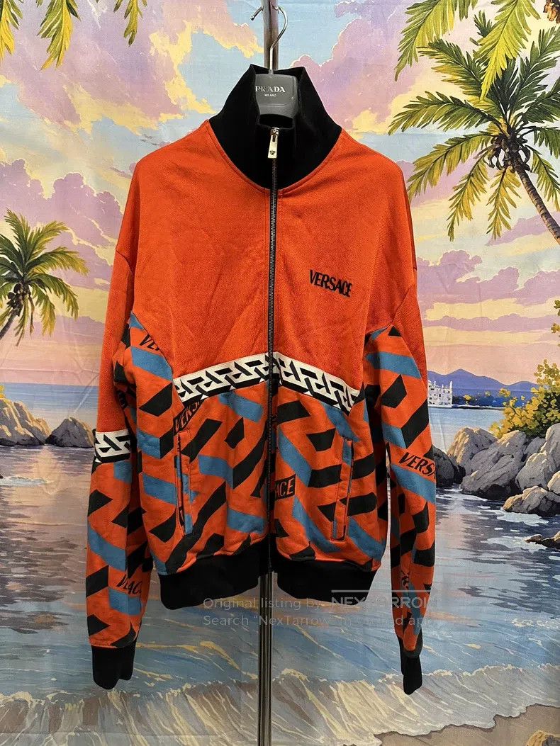 Versace Versace Maze catwalk zip jacket with contrasting design re Size US S / EU 44-46 / 1 - 1 Thumbnail
