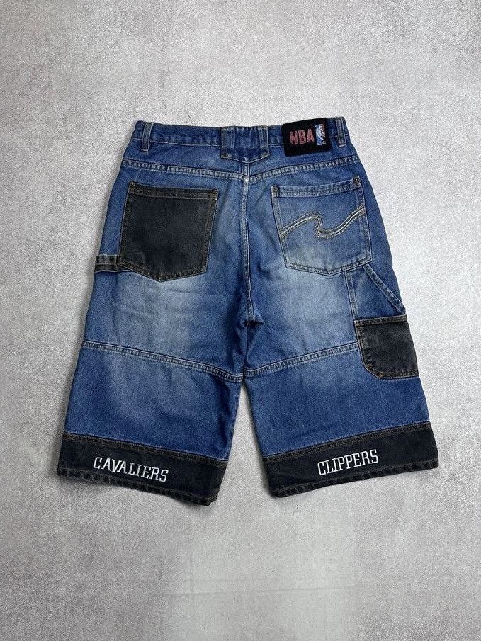 NBA Vintage 90s NBA All Stars Baggy Shorts Jorts Y2K 34 Size US 34 / EU 50 - 2 Thumbnail