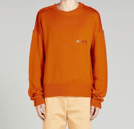 Marni o1srvl11e0624 Crewneck in Orange Size US M / EU 48-50 / 2 - 2 Thumbnail