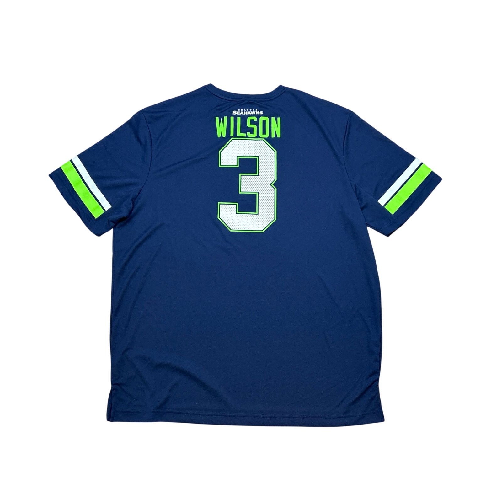 NFL NWT Seattle Seahawks Jersey NFL team Apparel 3 Wilson Size US XXL / EU 58 / 5 - 5 Thumbnail