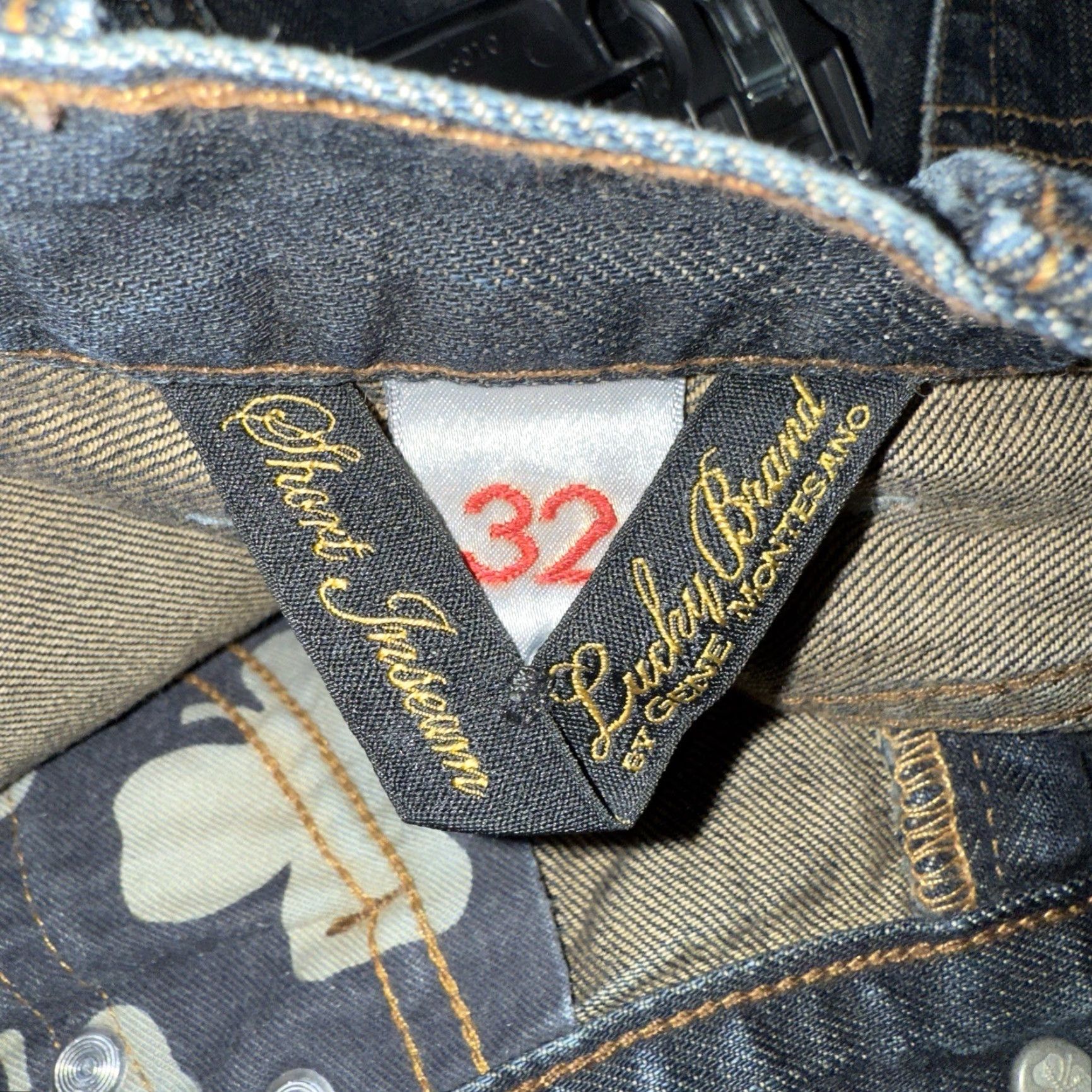 Lucky Brand VINTAGE Lucky Brand Jeans Men 32x28 Blue Straight Inseam 28 VTG Brand Size 32 Inseam 28 Blue Jeans Mens Size US 32 / EU 48 - 4 Thumbnail
