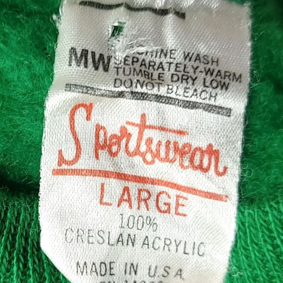 Vintage VINTAGE Montgomery Ward Sweatshirt Mens Size Medium 50s 60s Green Made In USA Mens Sweatshirt Pullover Crew Neck 50s 60s Pattern Solid Vintage Sweater Size US M / EU 48-50 / 2 - 5 Thumbnail