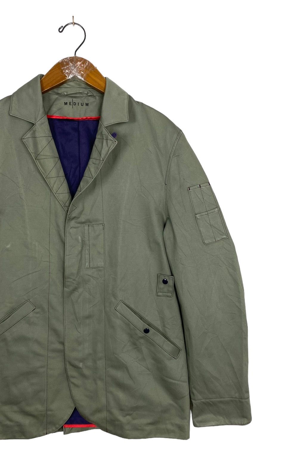 Levi's Rare‼️ Vintage Levi’s Red Tailored Military Jacket Size US M / EU 48-50 / 2 - 3 Thumbnail