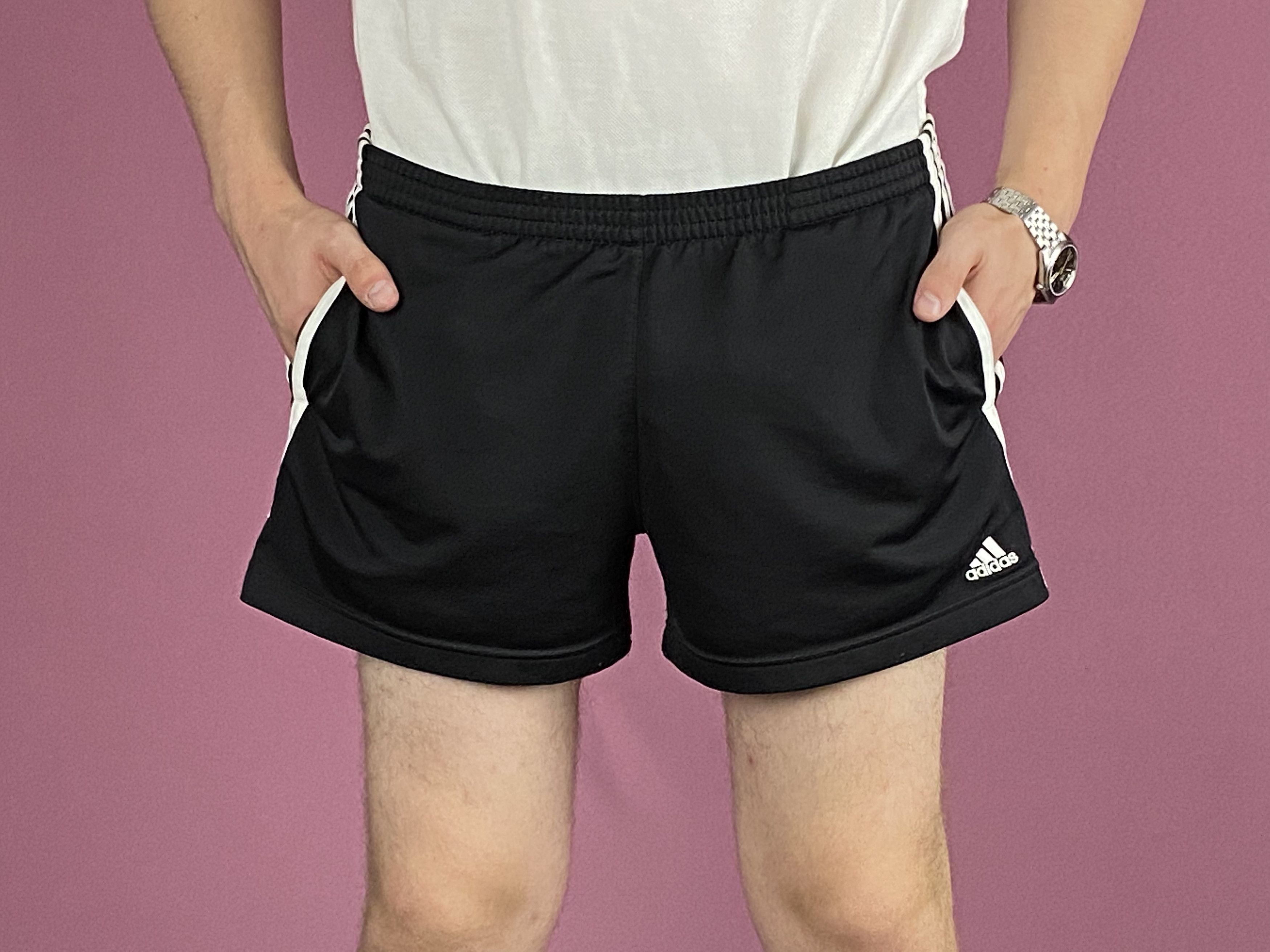 Adidas × Vintage Adidas Vintage Men's Track Running Shorts - M Size US 32 / EU 48 - 2 Thumbnail