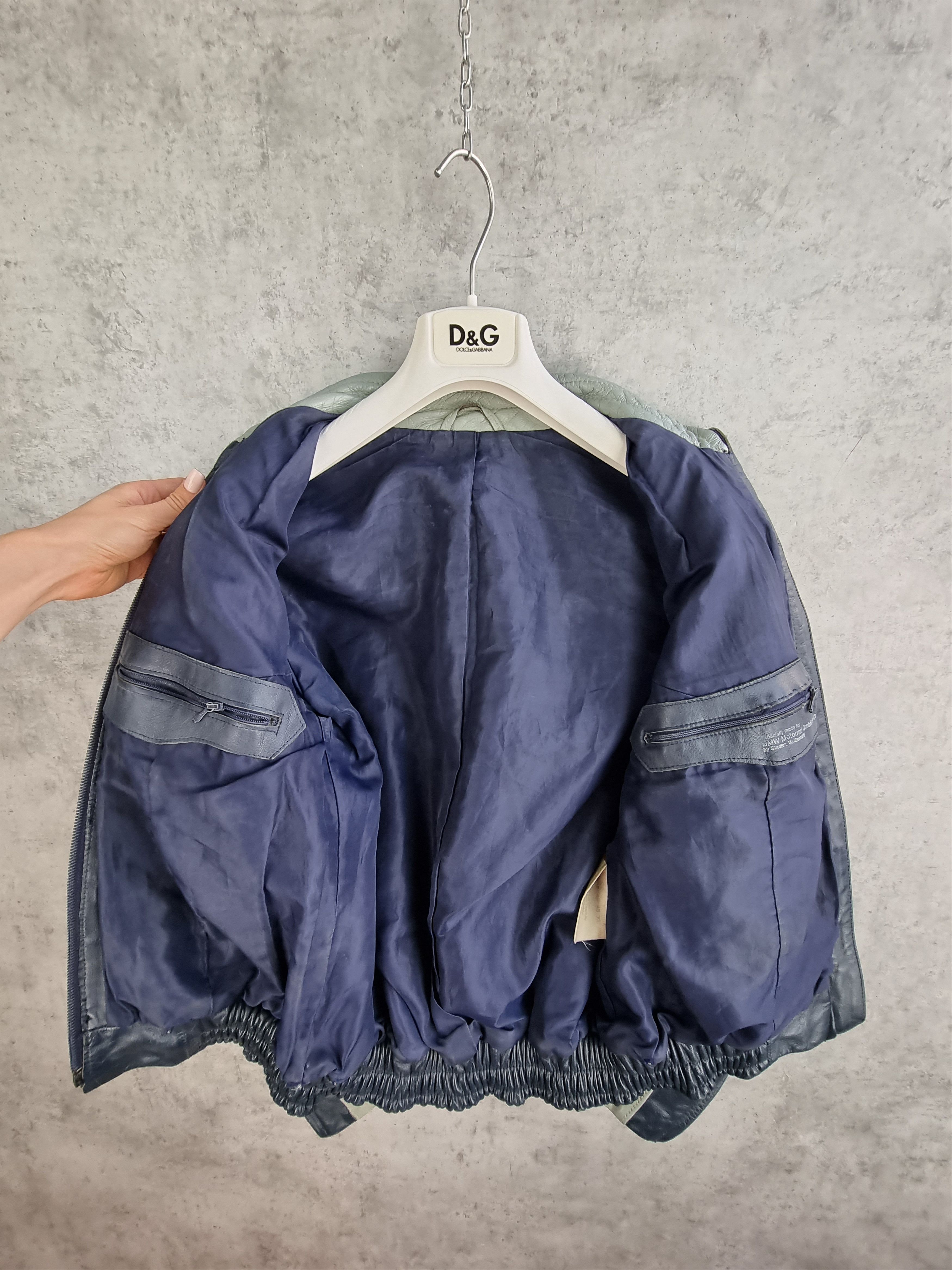 BMW 80s Rare Size BMW Leather Jacket made in West Germany Size US S / EU 44-46 / 1 - 7 Thumbnail