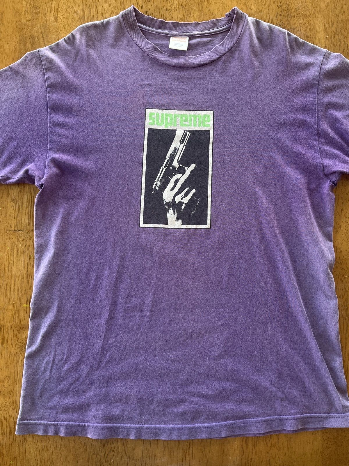 Supreme Supreme Stax Gun Tee SS05 Size US L / EU 52-54 / 3 - 6 Thumbnail